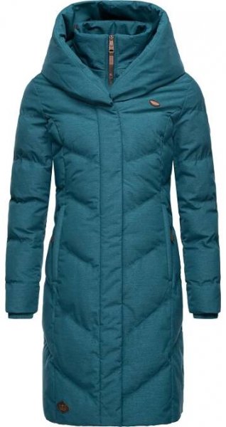 Ragwear Zimní kabát 'Natalka' petrolejová