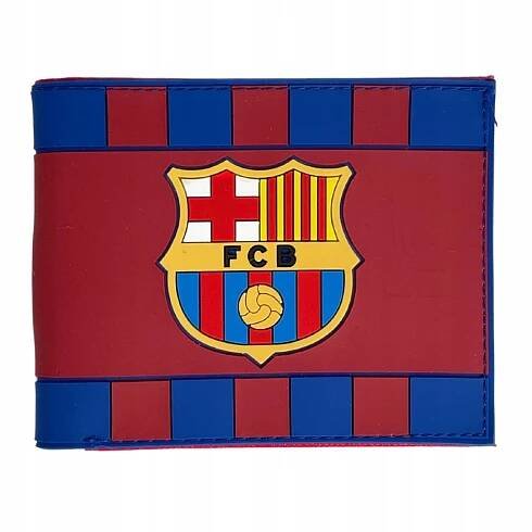 Peněženka Rozkládací FC Barcelona Modročervená 2