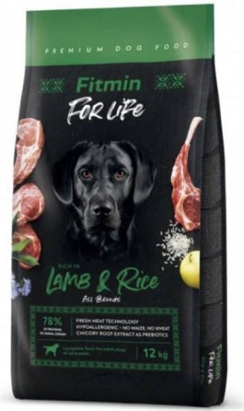 Fitmin For Life Adult Mini Lamb & Rice 12 kg