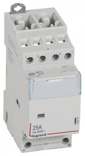 Stykač 412510 25A 4NO 24V