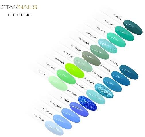 Sada STARNAILS Elite Line Set 6ml - 4+1 zdarma