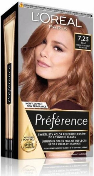 L'Oréal Paris Préférence barva na vlasy 7.23 Bali 174 ml