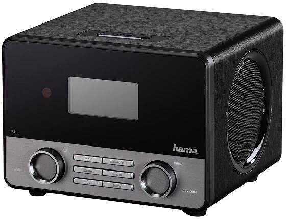 Internetový radiopřijímač Hama IR 110 černý