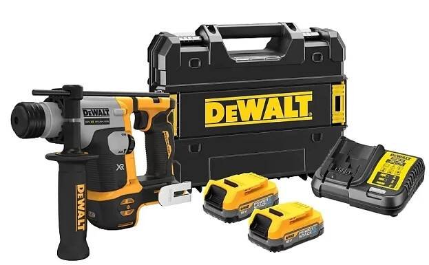 Aku vrtací kladivo 18V 2x1,7Ah DeWALT POWERSTACK DCH172E2T