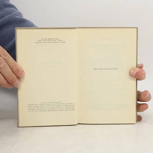 Der Privatsekretär - Thomas Stearns Eliot - knihobot.cz