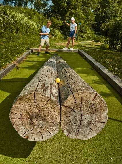  Adventure Golf Baumstamm 