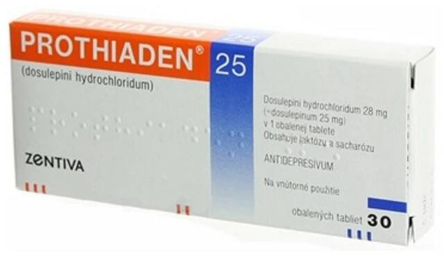 Prothiaden – lék druhé volby