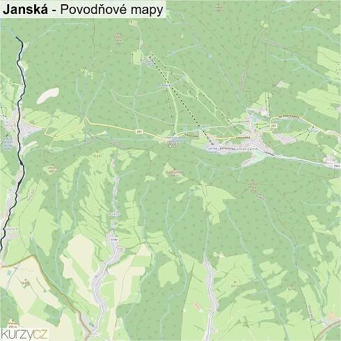 Janská - mapy | Kurzy.cz