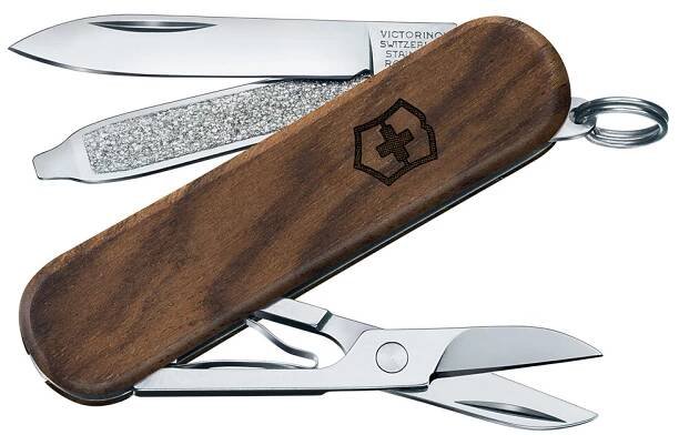 Nůž Victorinox Classic SD Wood walnut - SKLADEM | Hudy.cz