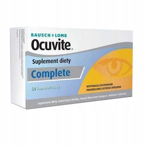 Doplněk stravy Bausch & Lomb Ocuvite 2x60 tablet, DATUM, VÝPRODEJ
