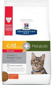 Hill's Pet Nutrition Prescription Diet Feline Adult c/d Urinary Stress + Metabolic