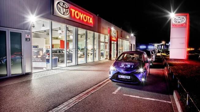 Toyota Brno - ul. Maříkova