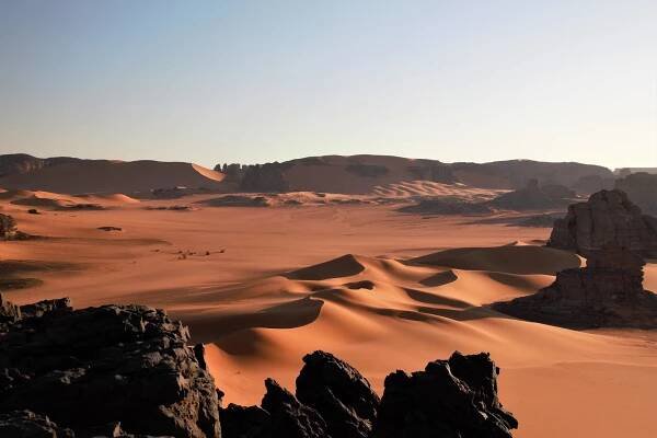Alžírsko Tassili N ' Ajjer Sahara - Fotografie zdarma na Pixabay