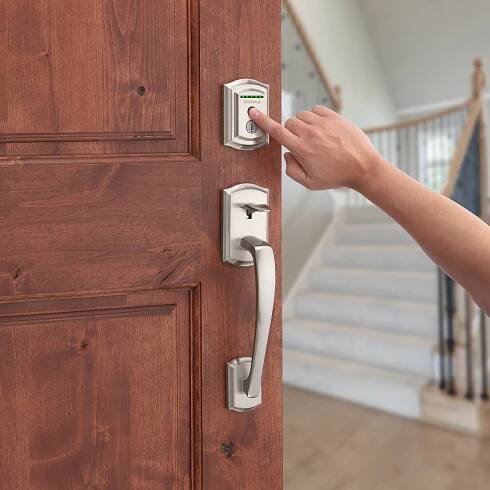 Kwikset Halo Touch smart lock.