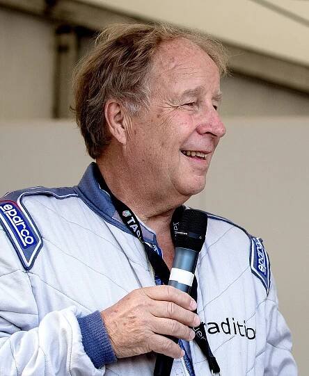 Soubor:Hannu Mikkola Interview at 2014 Goodwood Festival of Speed (cropped).jpg