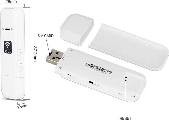 4G LTE Mobile Wifi USB Modem na SIM kartu