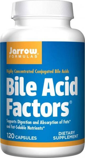 Jarrow Formulas Bile Acid Factors 120 cps. od 1 019 Kč