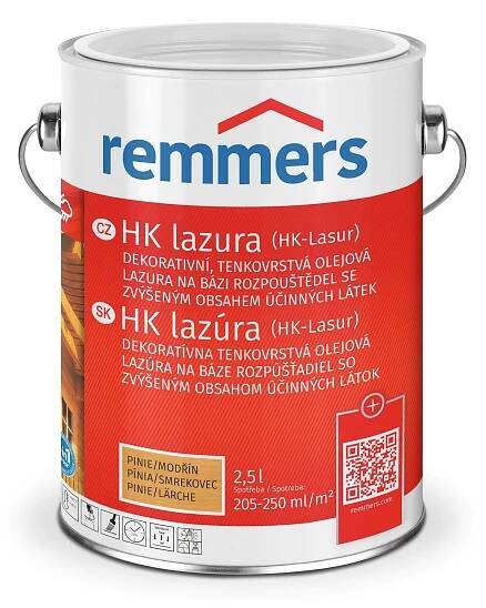 Remmers HK Lazura 3v1 Grey Protect 0,75 l antracitově šedá