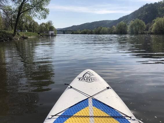 Zapůjčení paddleboardu na 1 hodinu nebo celou otevírací dobu