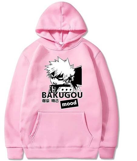 Bakugou Katsuki Mood Hoodies - MHA Merch Store