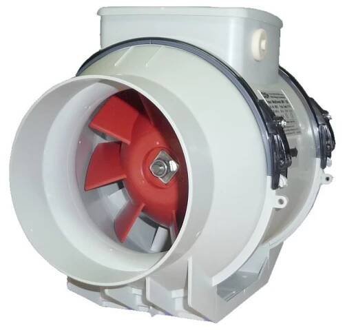 Helios MultiVent MV 125 - diagonální potrubní ventilátor