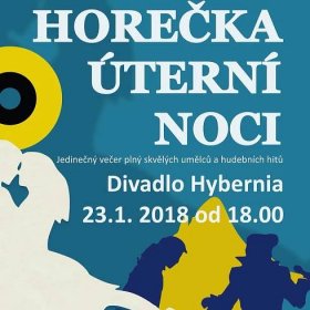 Benefiční muzikálový galavečer Horečka úterní noci s hvězdným obsazením roztančí divadlo Hybernia