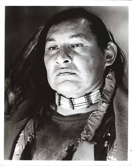 Caption: A Profound Monochrome Portrait of Will Sampson Wallpaper
