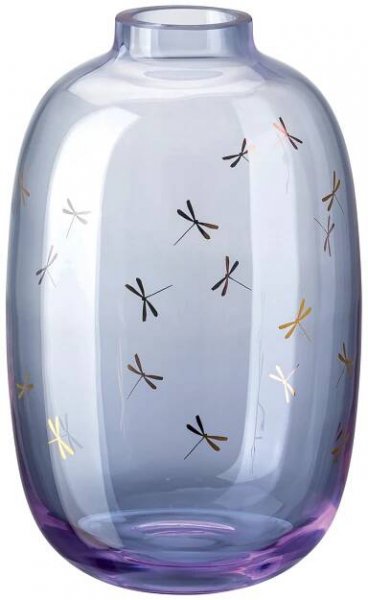 Rosenthal Skleněná váza Heritage Turandot, brčálově modrá, 20 cm 69172-321594-47020