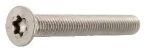 ISO14581 M 6x 12 Torx 30 Nerez šroub A2-070 zápustná hlava