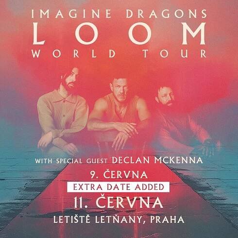 Imagine Dragons: LOOM WORLD TOUR | 09.06.2025 - pondelok Letisko Letňany, Praha