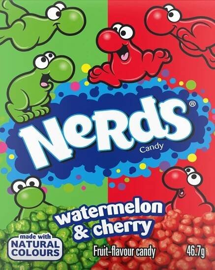 Nerds Candy Watermelon & Cherry (36 x 47g) USA Import - Five Star Trading Holland
