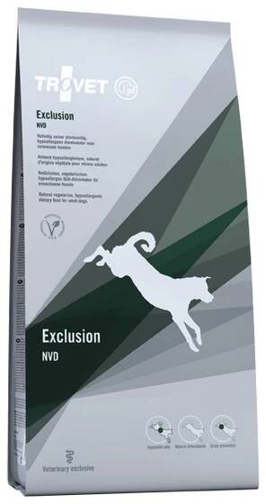 TROVET Dog NVD Exclusion 12,5 kg od 1 798 Kč