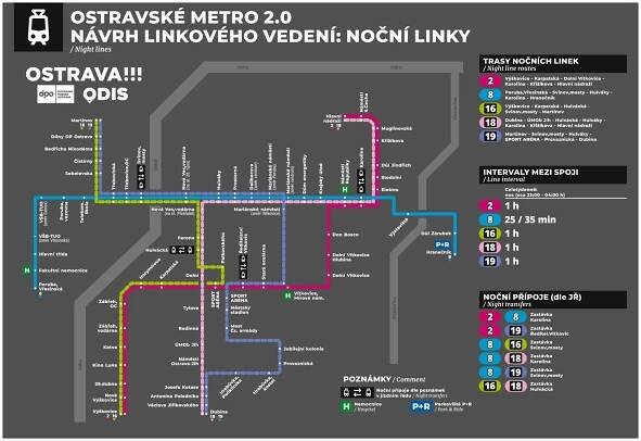 Dopravní podnik Ostrava • Ostravské metro 2.0