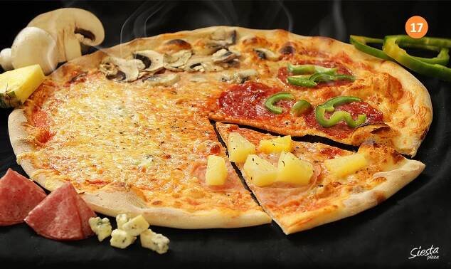 Siestapizza 17. Quattro stagioni