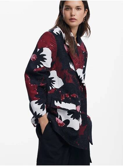 Desigual Dámský kabát Desigual Winter Daisie Lacroix