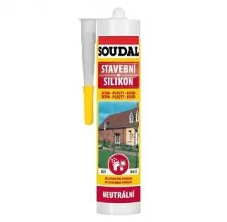 Stavební silikon Soudal transparent 300ml : Peddy.cz