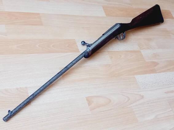 Málo vídaná historická jehlovka(vzduchovka) závěr DREYSE -TIP/TOP-