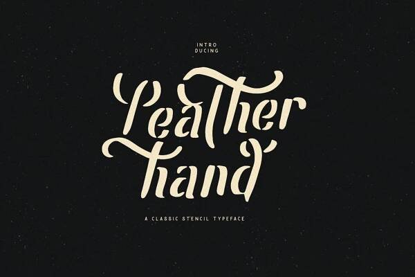 20 Best Stencil Fonts (Free, Popular Stencil Letter Fonts) Theme Junkie
