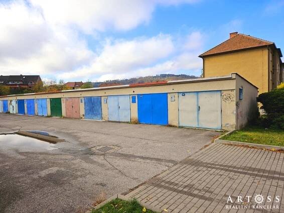 Prodej garáže, 22m² - Blansko, ul. Údolní | ARTOSS realitní kancelář, s.r.o.