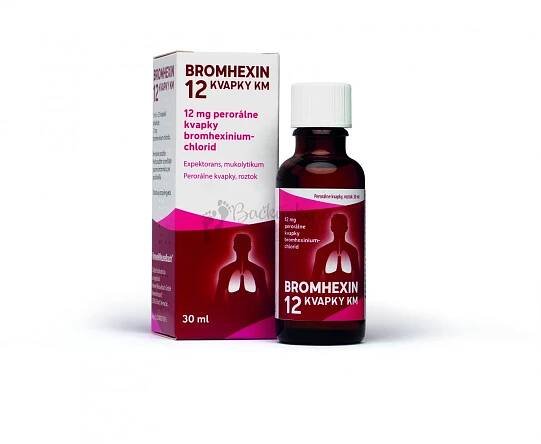 BROMHEXIN KM POR 12MG/ML POR GTT SOL 30ML