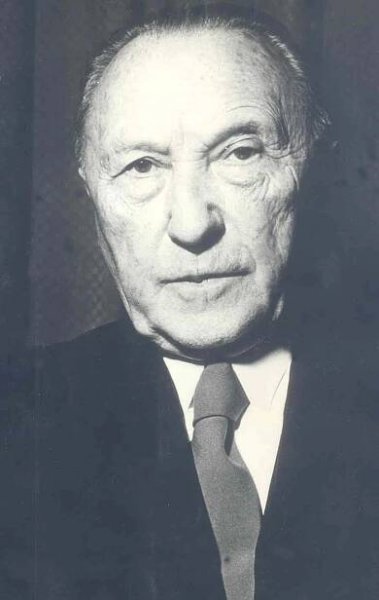 Konrad Adenauer. Foto - TASR