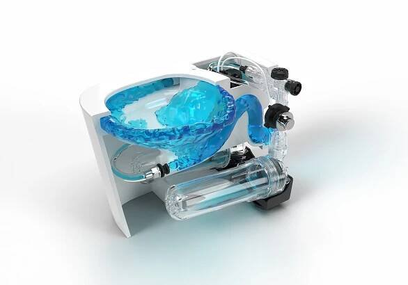 Ultimax stojící WC včetně nádržky s technologií OptimFlush SATOFSHFS3