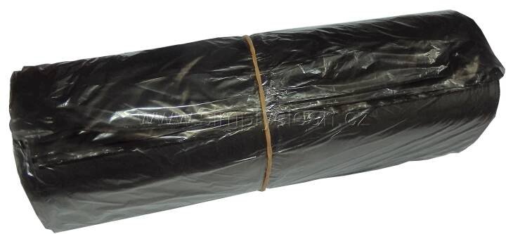 Sáček 50x60, 6 mi, černý HDPE, 30 l,  50ks/rol