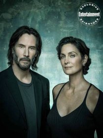 Keanu Reeves and Carrie-Anne Moss resurrect a love story with 'The Matrix' 4.0