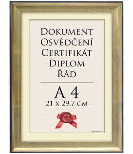 Rámeček Karel zlatý slavík