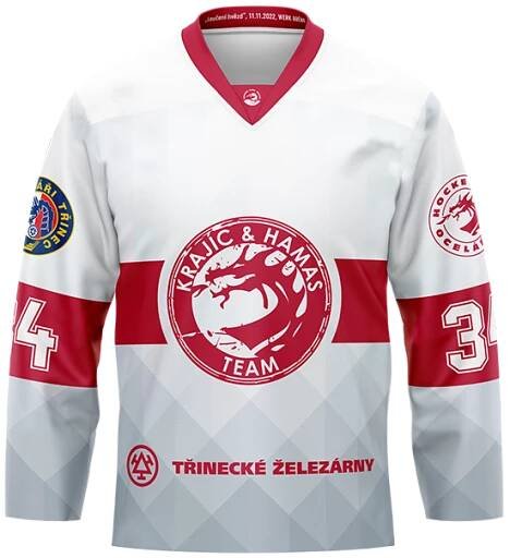 Exhibiční dresy HC Oceláři Třinec 2022/23 - Fanshop HC Oceláři Třinec
