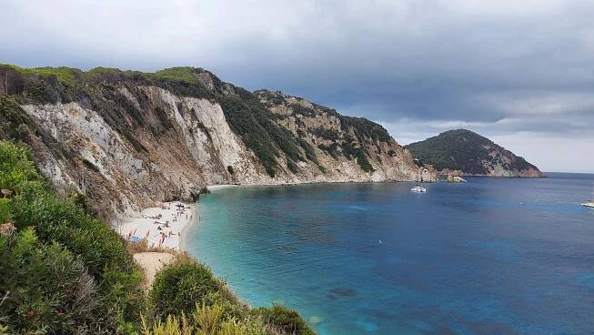 Plavání v oblasti Isola d'Elba