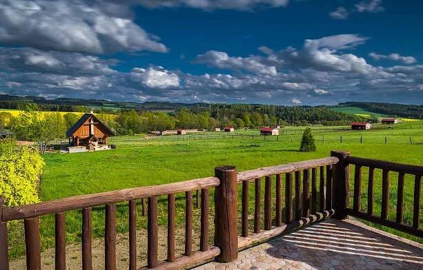 Hotel Ranch Jestřebice Hermanicky Exteriér fotografie