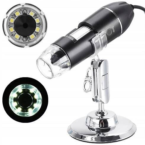 USB digitální mikroskop 1600x 2MP - Moje vybavení Můj domov
