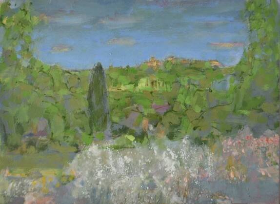 Landscape France | Colin Baxter | Contemporary Artist | Oil Paintings | Watercolour | France 